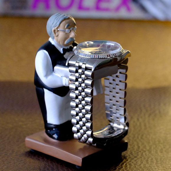 Rolex Datejust Factory Black Dial 36mm Watch - Picture 6 of 6